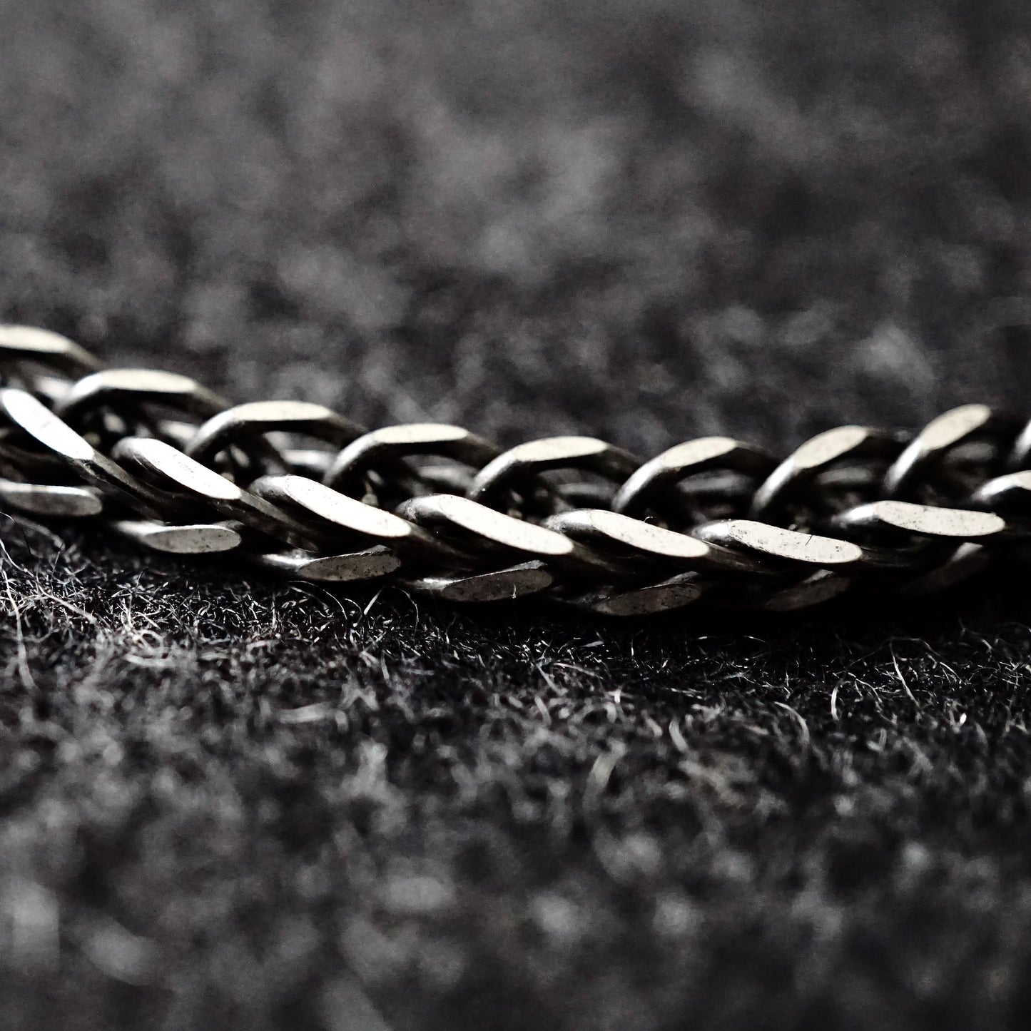 Pulsera de cadena de eslabones de plata - Plata de ley maciza 925 de 3 mm con sello, colección clásica de joyas para hombre, obra maestra turca